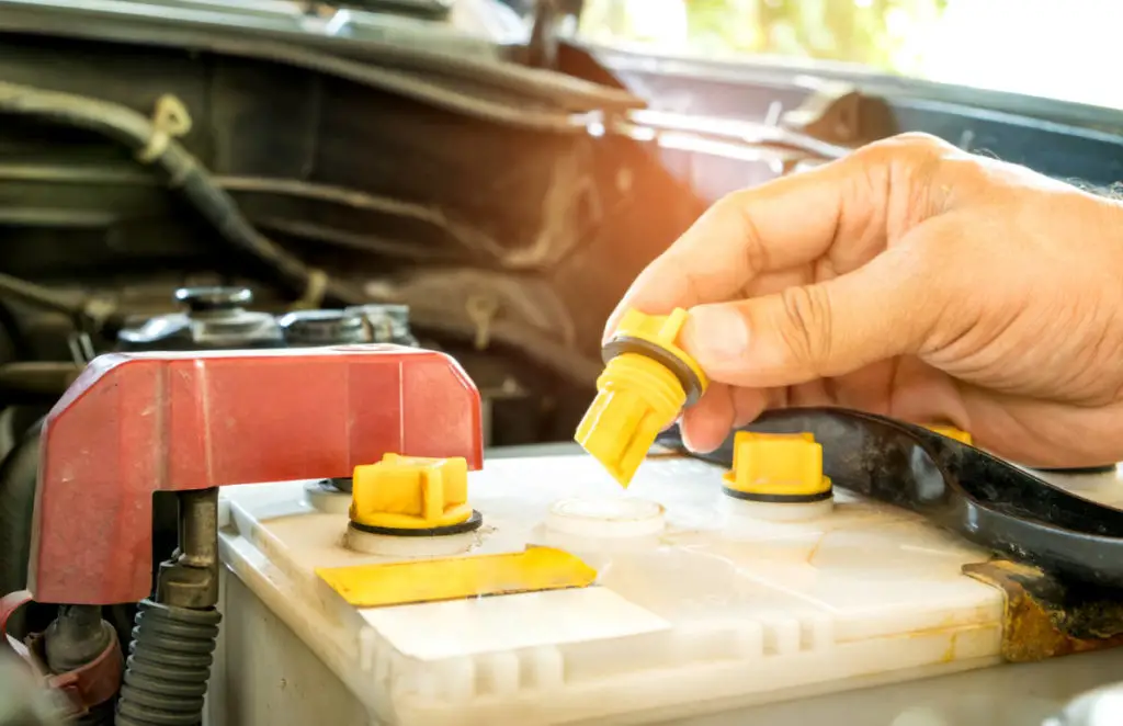 Honda CR-V Warning Light Battery